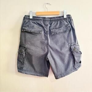 American Eagle Outfitters Flex Gray Cargo Shorts Lightweight Cotton
